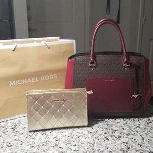 MK LARGE BENNING SATCHEL